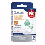 Pic Solution Delicate, verbandpleister, antibacterieel, Medium, 19 mm x 72 mm, 20 stuks