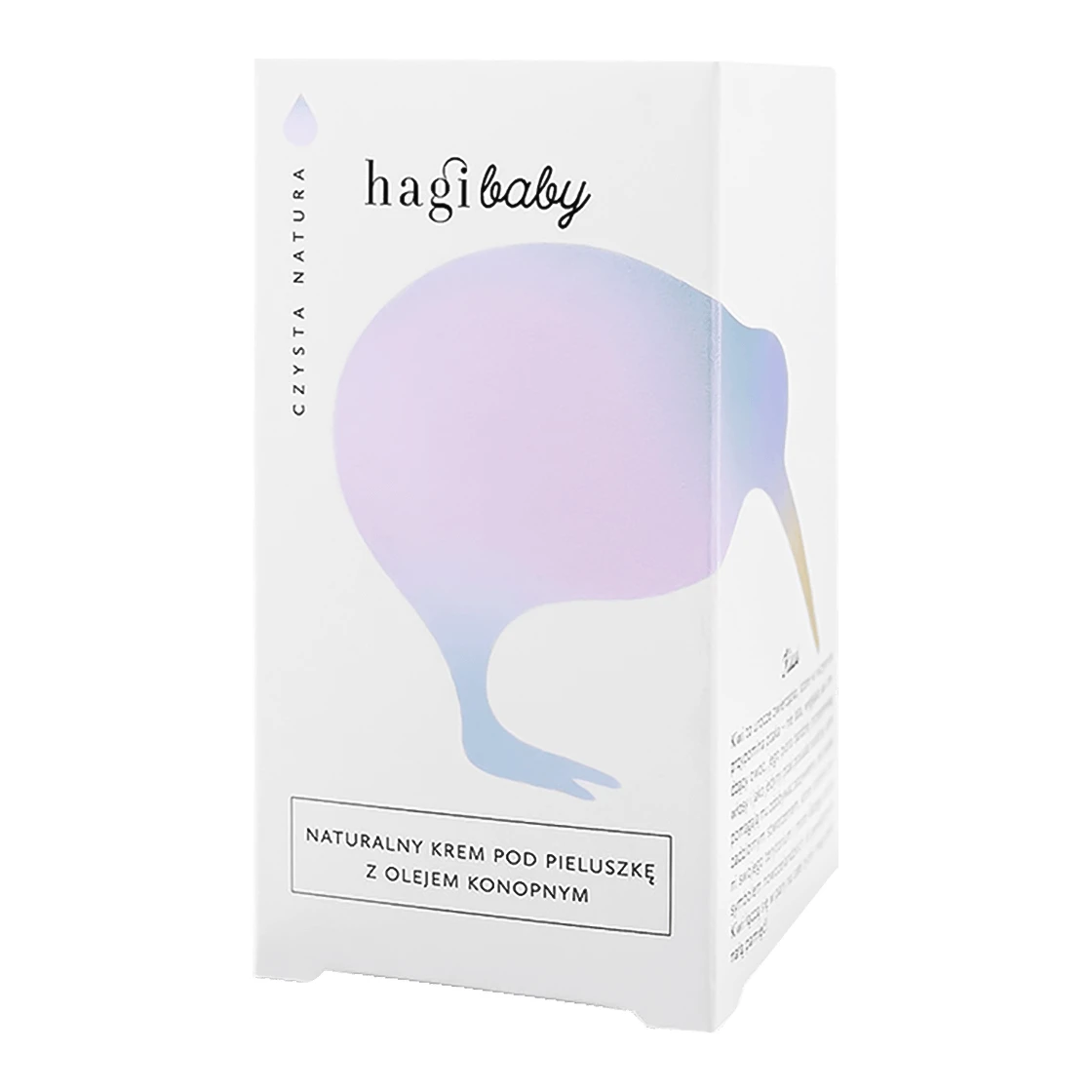 Hagi Baby, Natuurlijke luiercrème met hennepolie, 50 ml