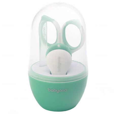 BabyOno, nagelverzorgingsset voor baby en peuter, groen, 398/01