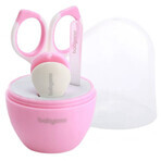 BabyOno, nagelverzorgingsset voor baby en peuter, roze, 398/02