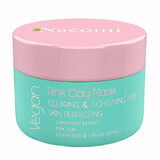 Nacomi Pink Clay Maks, maschera all'argilla rosa, 50 ml