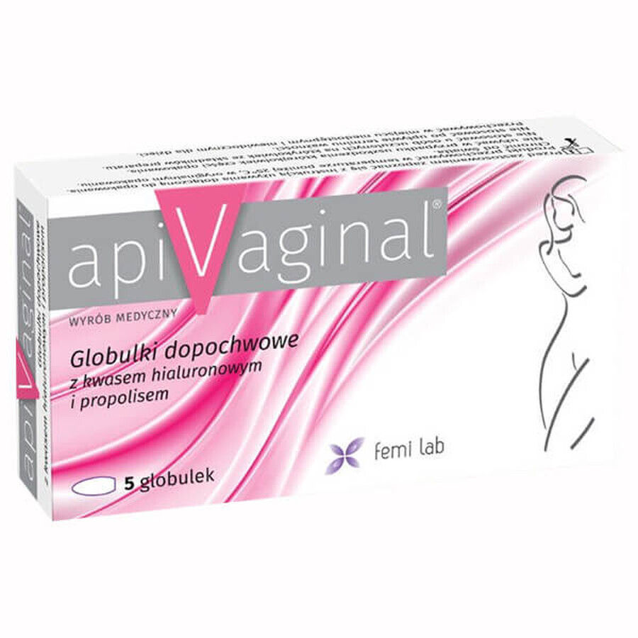 ApiVaginal, globuli vaginali, 5 unità