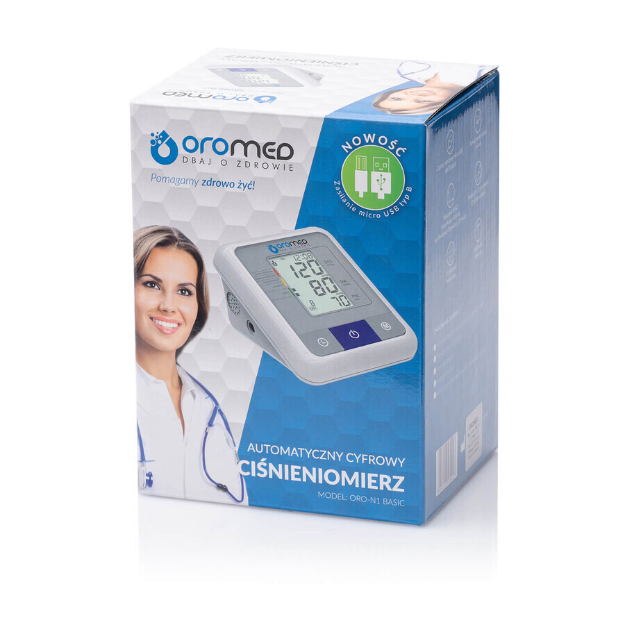 Oromed Oro-N1 Basic, elektronische bovenarm bloeddrukmeter