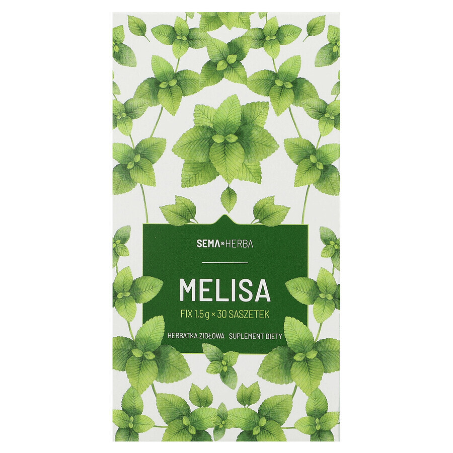 SEMA Herba Melissa Fix, 1,5 g x 30 sobres