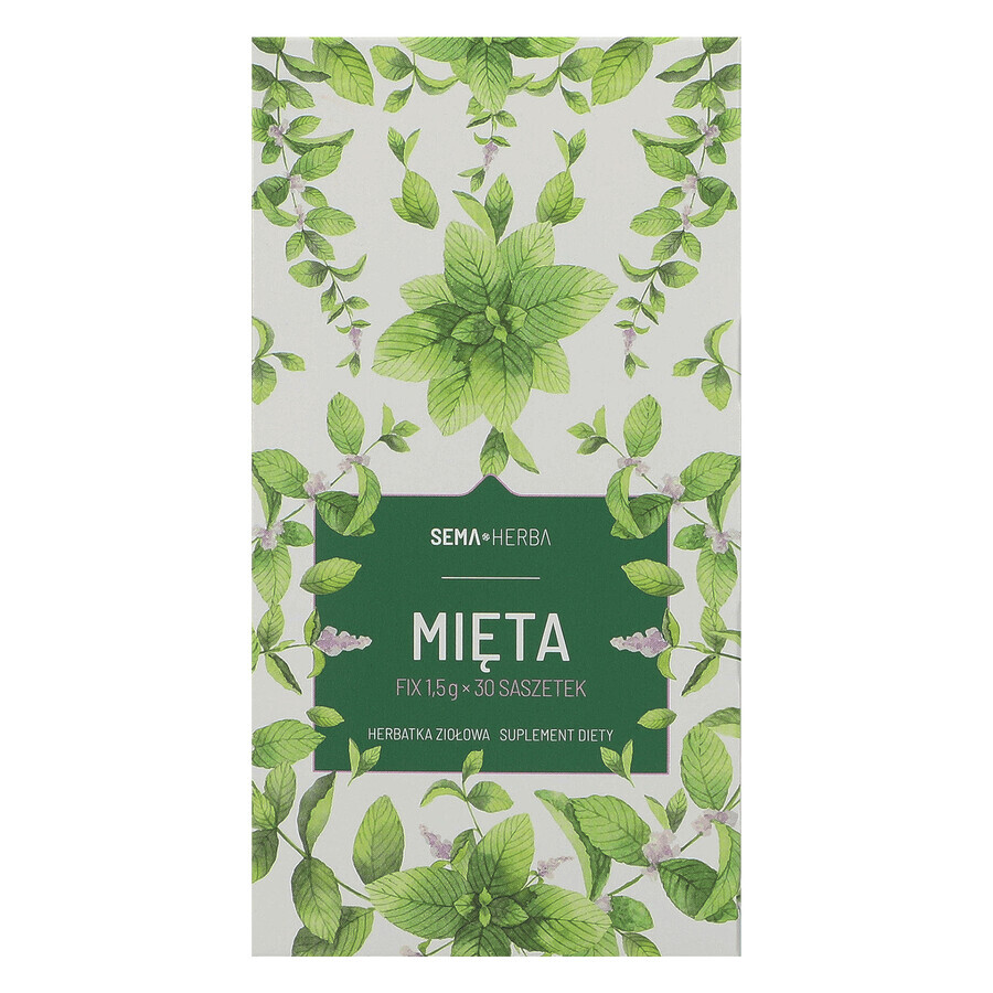 SEMA Herba Mint Fix, 1,5 g x 30 sachets