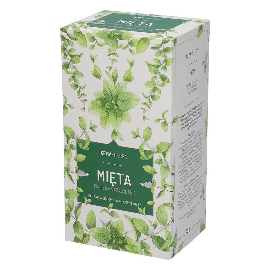 SEMA Herba Mint Fix, 1,5 g x 30 sachets