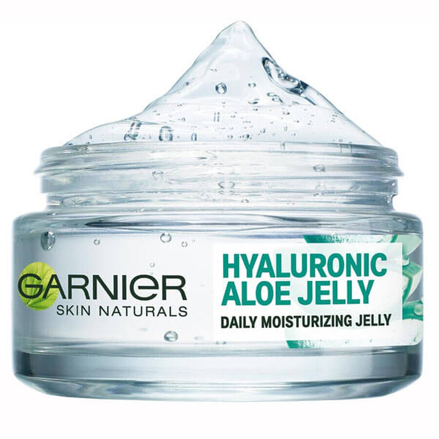 Garnier Skin Naturals Hyaluronic Aloe Jelly, leichtes, feuchtigkeitsspendendes Gel, 50 ml