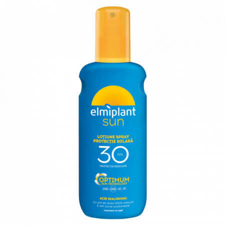 Sprühlotion mit hohem Sonnenschutz LSF 30 Optimum Sun, 200 ml, Elmiplant