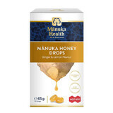 Manuka Health, snoepjes met Manuka MGOM400 + honing en vitamine C, gember- en citroensmaak, 15 stuks