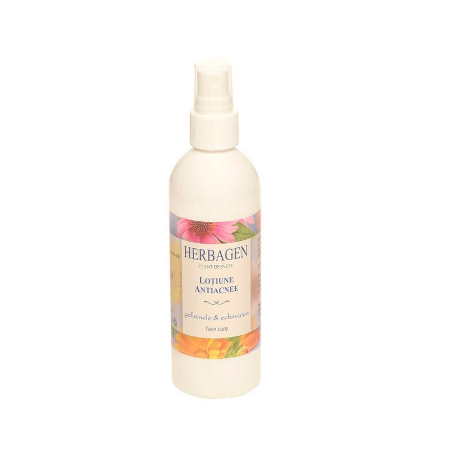 Lozione antiacne con calendula ed echinacea, 150 ml, Herbagen