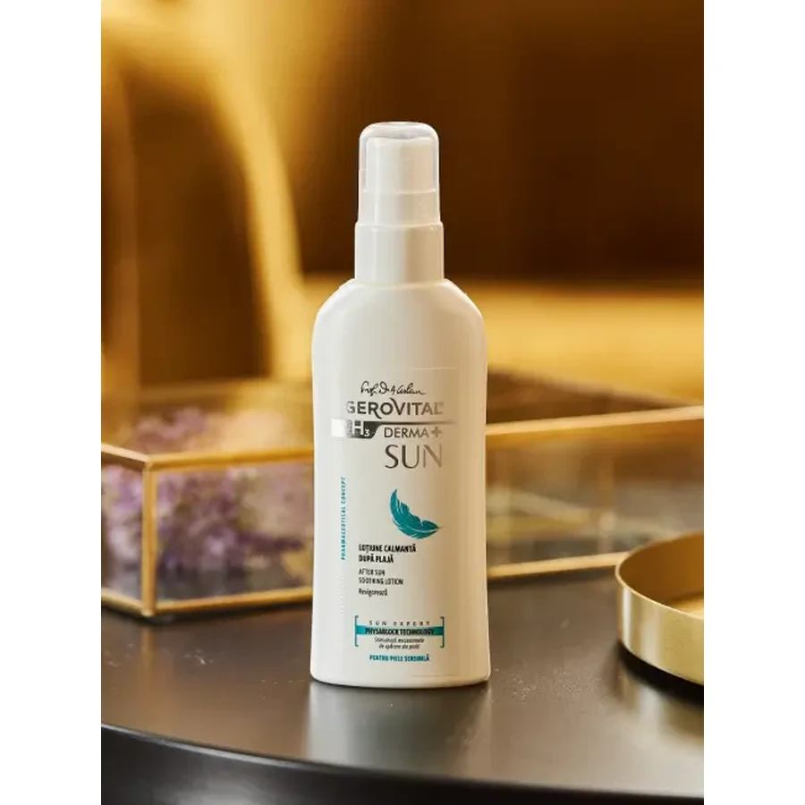 Gerovital H3 Derma+ Sun Soothing Lotion, 150ml, Farmec