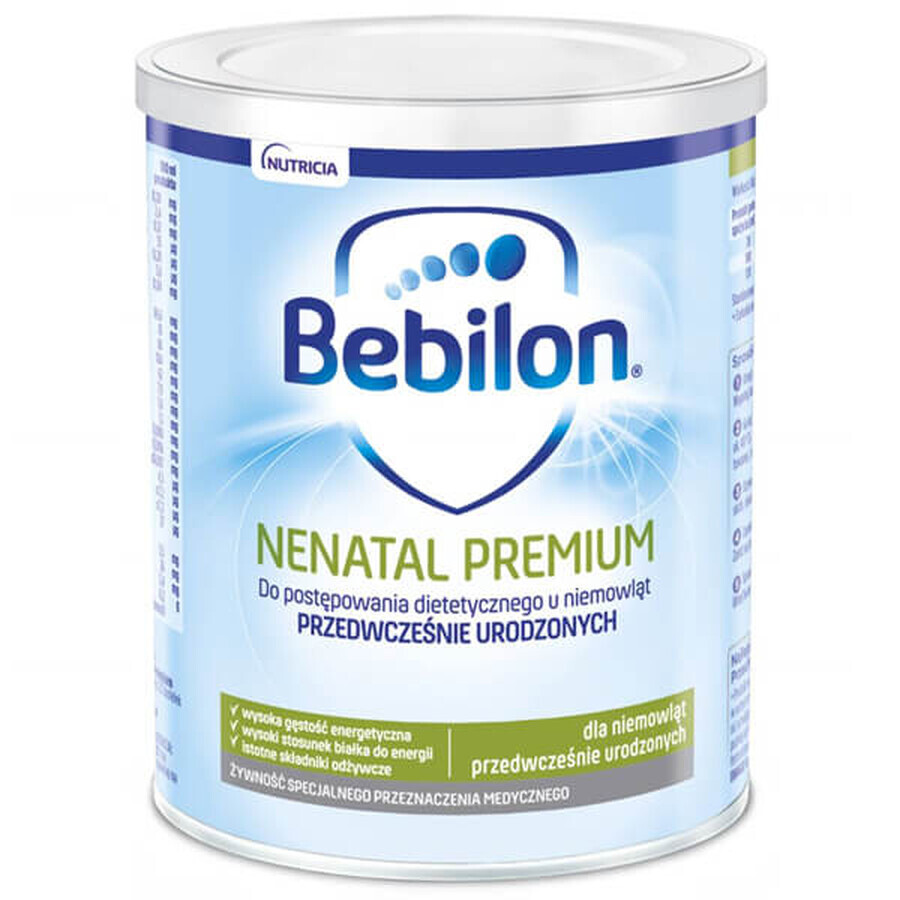 Bebilon Nenatal Premium, voor te vroeg geboren baby's met een laag geboortegewicht, 400 g