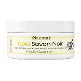 Nacomi, Sapone nero Gold Savon Noir, 125 g