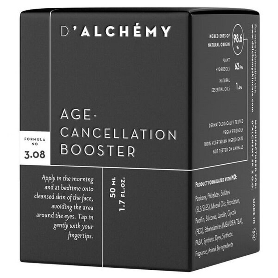 D'Alchemy, anti-aging lotion voor vette en gemengde huid, 50 ml