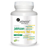 Aliness Magnesiummalaat 140 mg met B6 (P-5-P), 100 plantaardige capsules