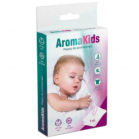 AromaKids, aromatherapie pleisters voor kinderen vanaf 3 jaar, 5 stuks