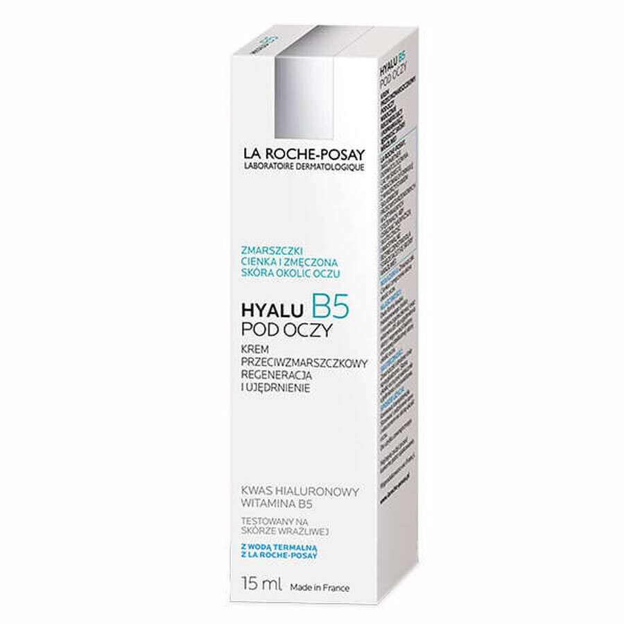 La Roche-Posay Hyalu B5, anti-wrinkle eye cream, 15 ml