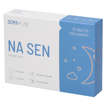 SEMA Lab Na Sen, 30 filmomhulde tabletten