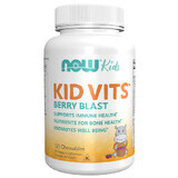 Now Foods Kid Vits, bessensmaak, 120 kauwtabletten