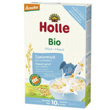 Holle Junior Muesli Bio porridge multicereali con fiocchi di mais, senza latticini, dopo 10 mesi, 250 g