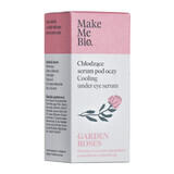 Make Me Bio Garden Roses, verkoelend oogserum, roller, 10 ml