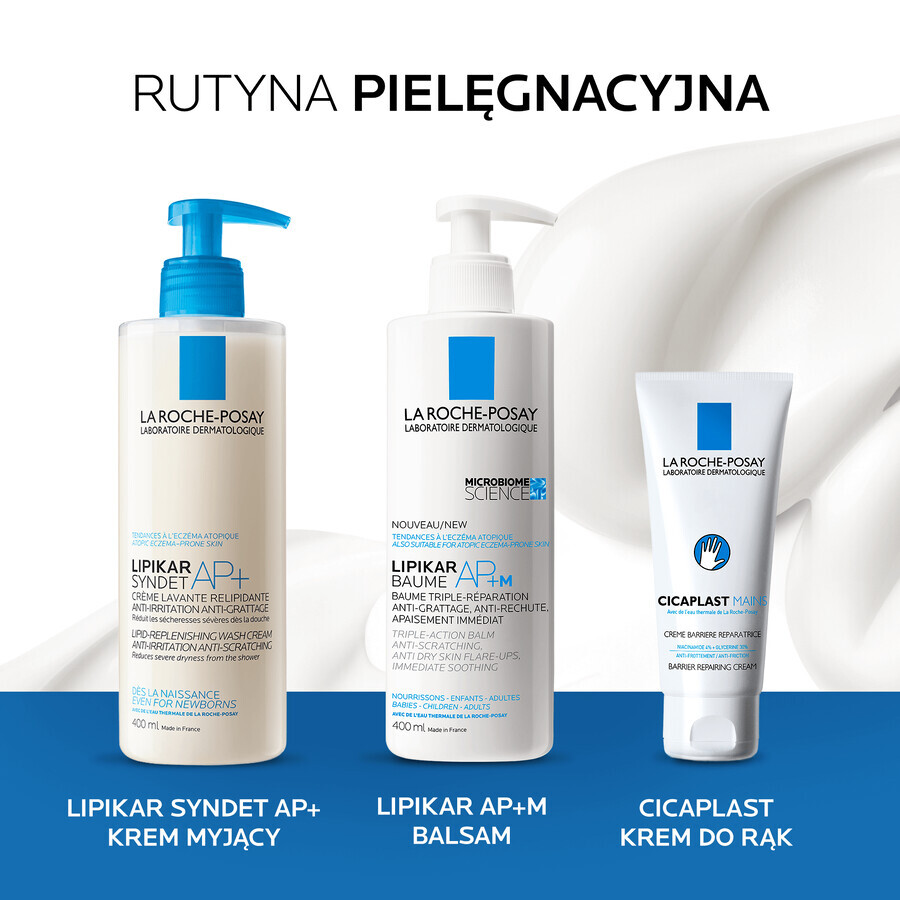 La Roche-Posay Lipikar Baume AP+M, bodylotion, droge en atopische huid, vanaf de geboorte, 400 ml 