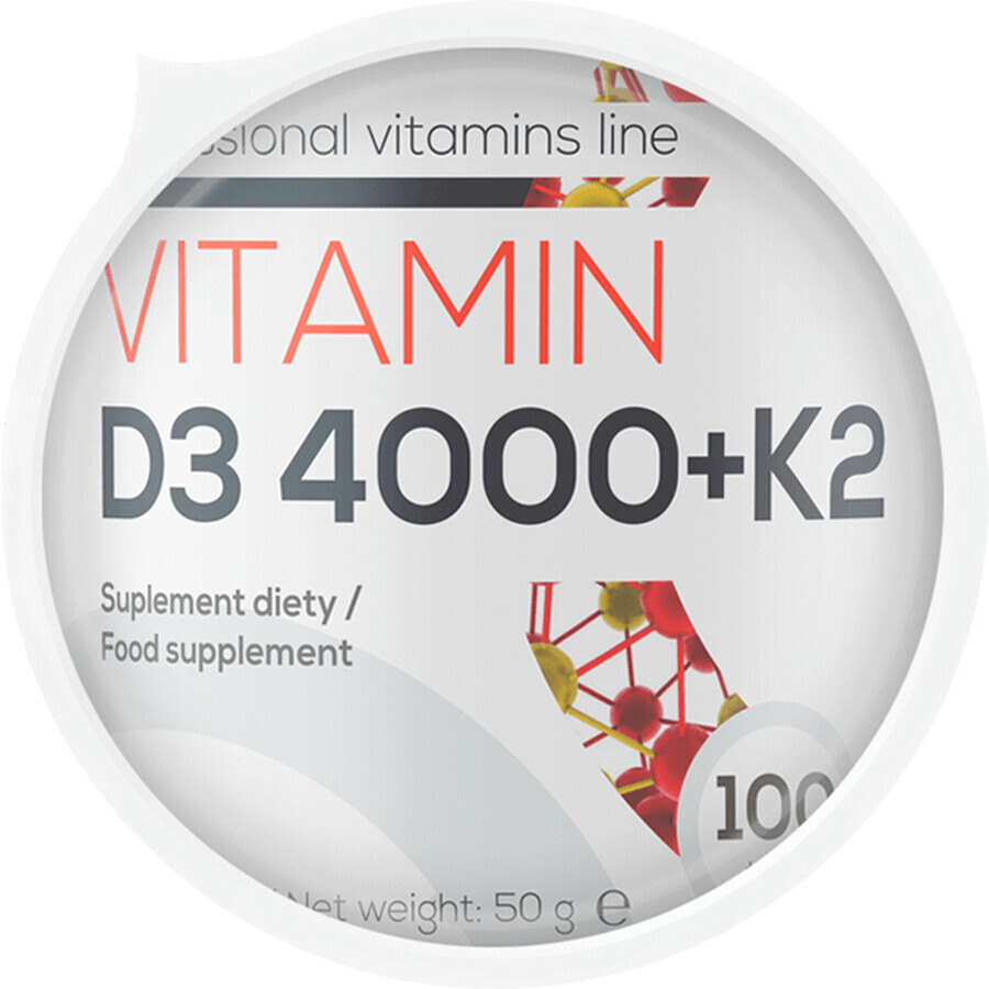 OstroVit Vitamina D3 4000 + K2, 100 tabletten