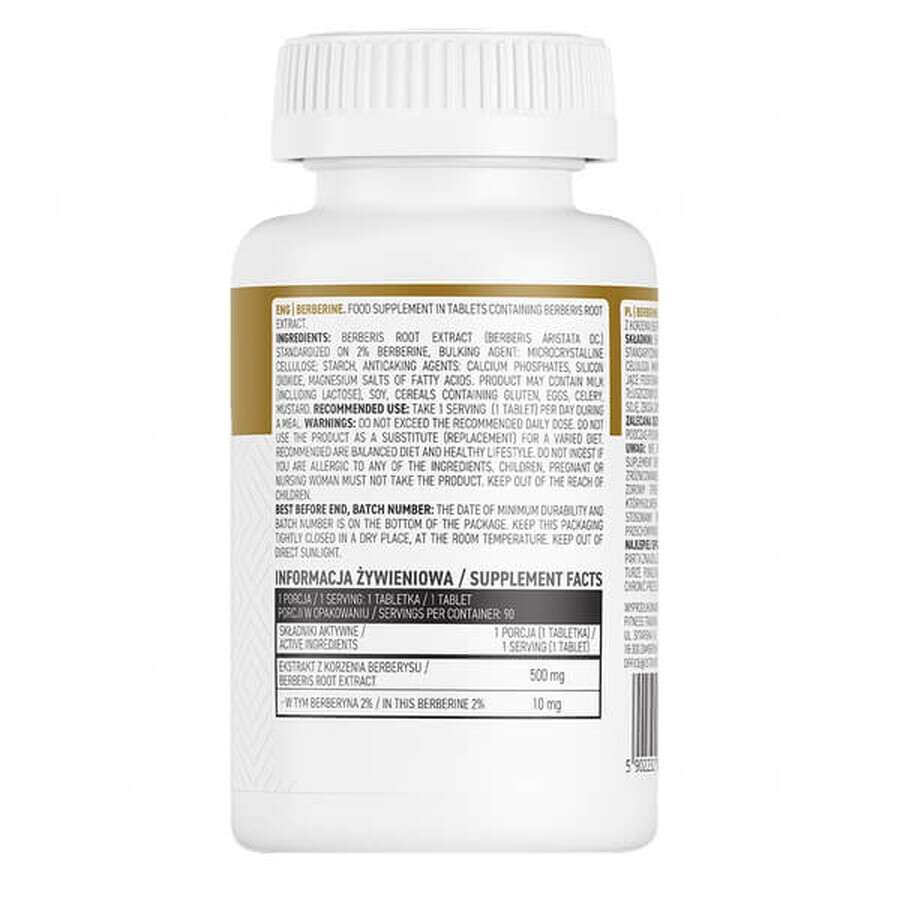 OstroVit, Berberine, 90 tabletten