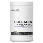 OstroVit, Colagen + Vitamina C, coacăz negru, 400 g