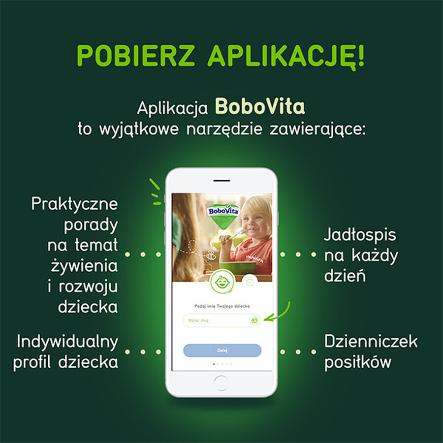 BoboVita Bio Dessert, appel nectarine en banaan na 5 maanden, 125 g