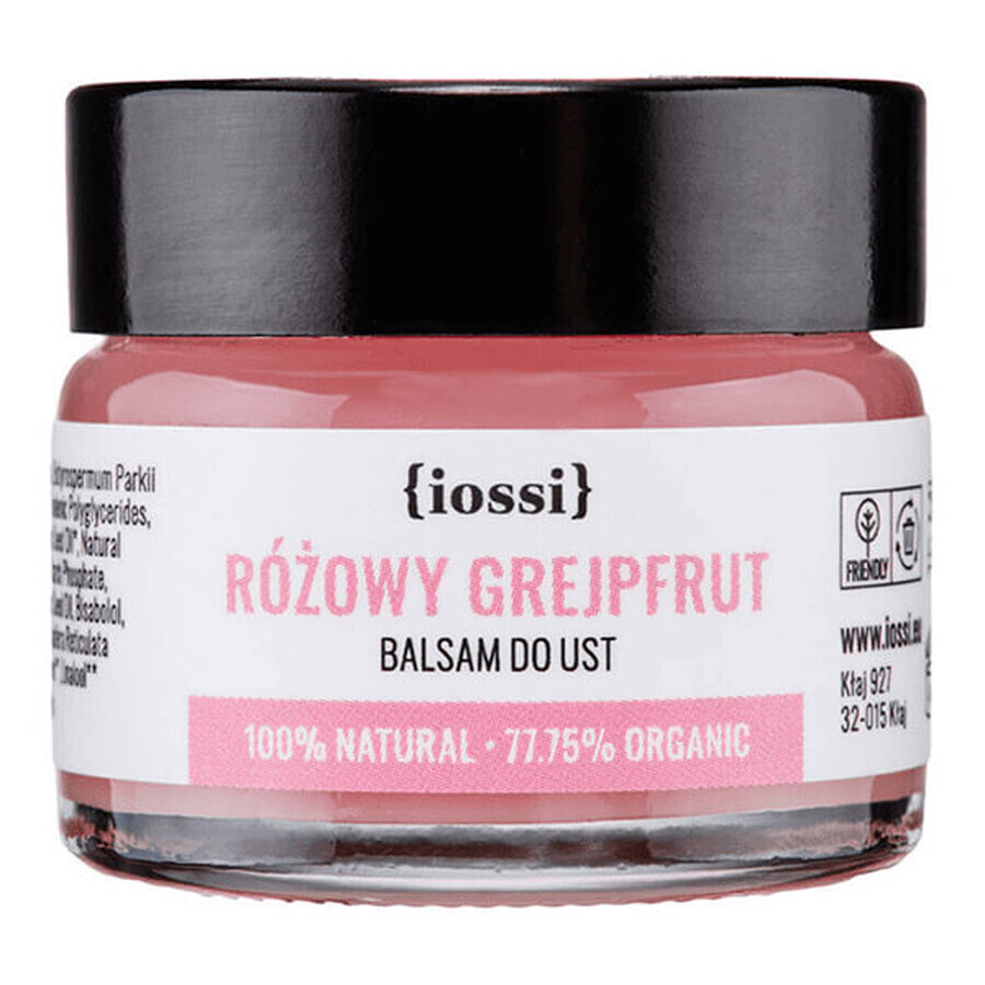 Iossi Roze Grapefruit, lippenbalsem, 15 ml