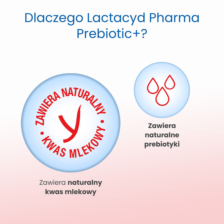 Lactacyd Pharma Prebiotic+, loción probiótica para la higiene íntima, 250 ml