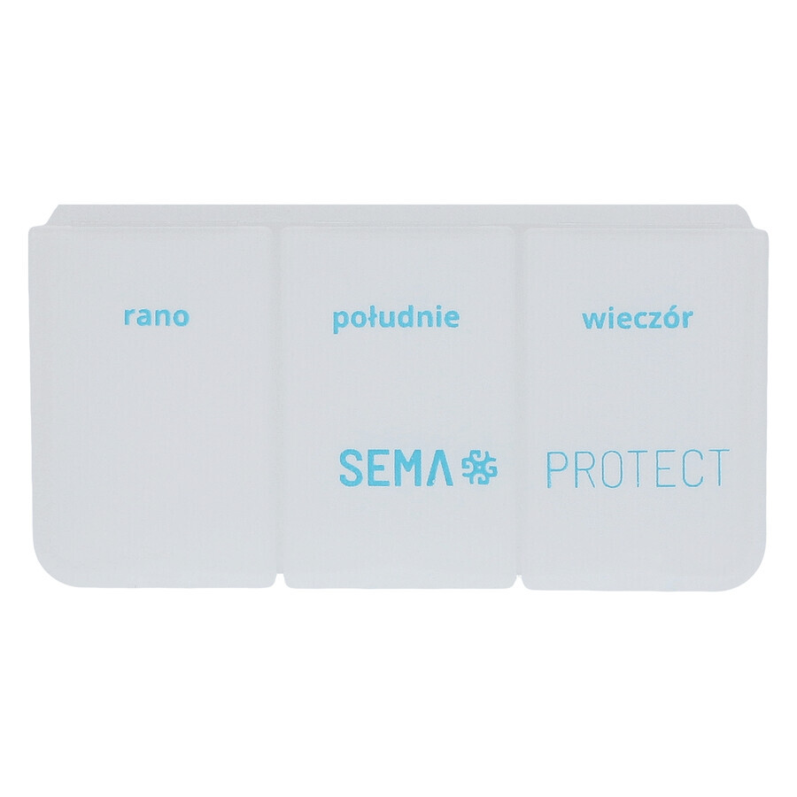 SEMA Protect, day medicine box, 3 rooms