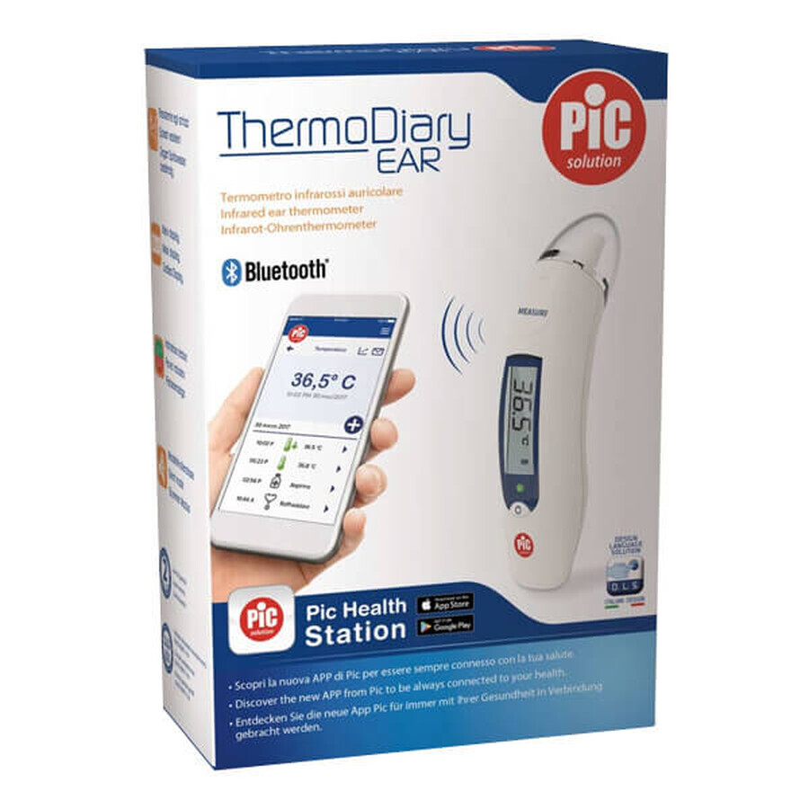 Pic Solution ThermoDiary Ear, infrarood oorthermometer