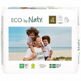 Eco By Naty, diapers size 4, 8-15 kg, 22 pcs