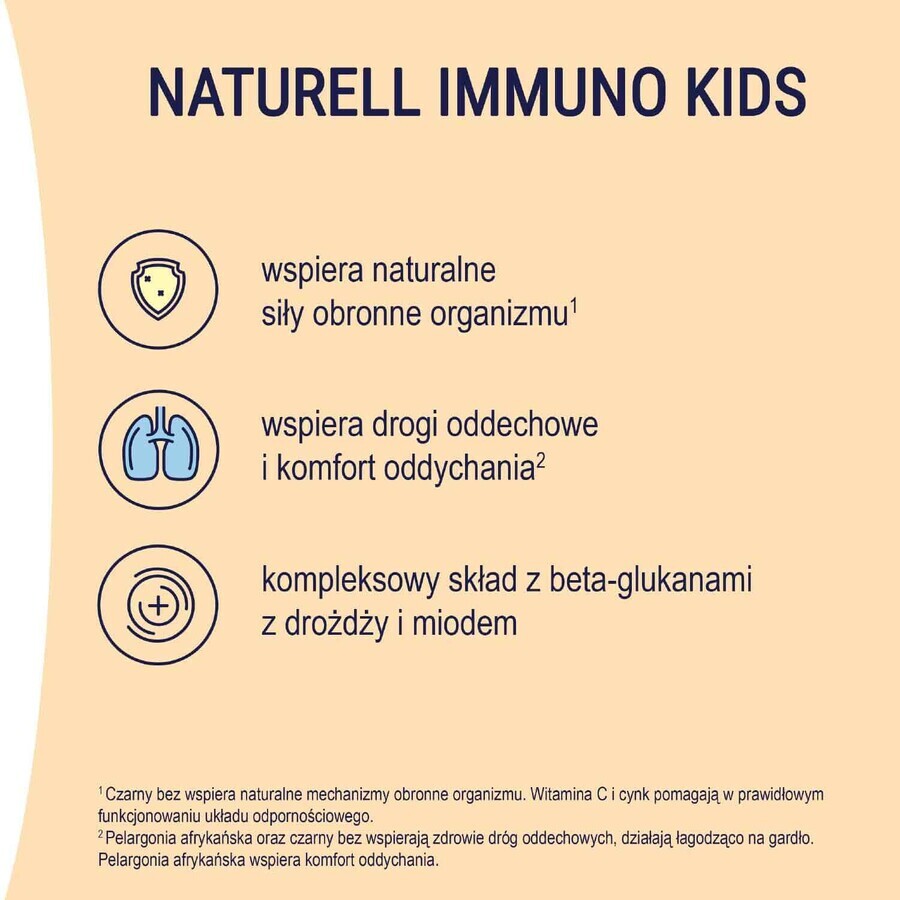 Naturell Immuno Kids, 10 Portionsbeutel