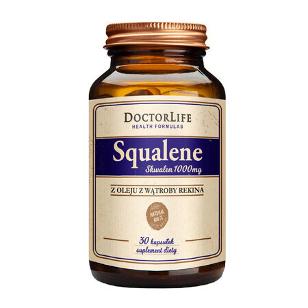 Doctor Life Squalene, squaleen, 30 capsules