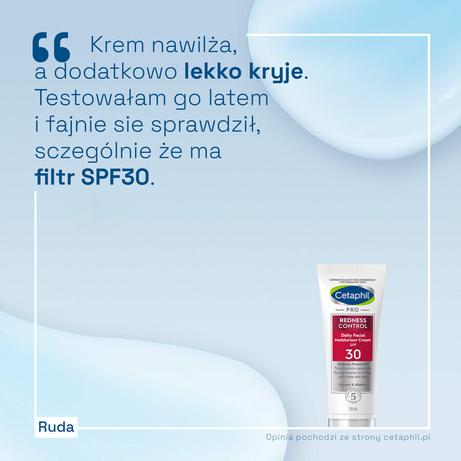 Cetaphil Pro Redness Control BB, hydraterende dagcrème, gevoelige huid, SPF 30, 50 ml