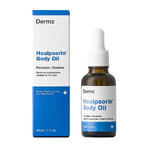 Healpsorin, hennepolie voor lichaam en gezicht bij psoriasis en atopische dermatitis, 30 ml