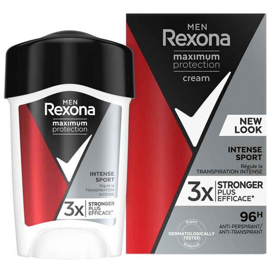 Rexona Men Maximum Protection, antitranspirant crèmestick, Intense Sport, 45 ml