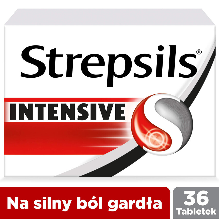 Strepsils Intensief 8,75 mg, 36 zuigtabletten