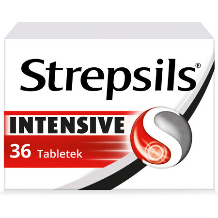 Strepsils Intensief 8,75 mg, 36 zuigtabletten