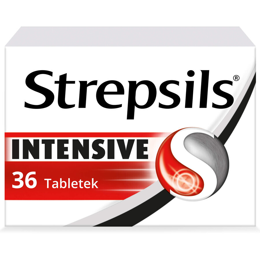 Strepsils Intensief 8,75 mg, 36 zuigtabletten