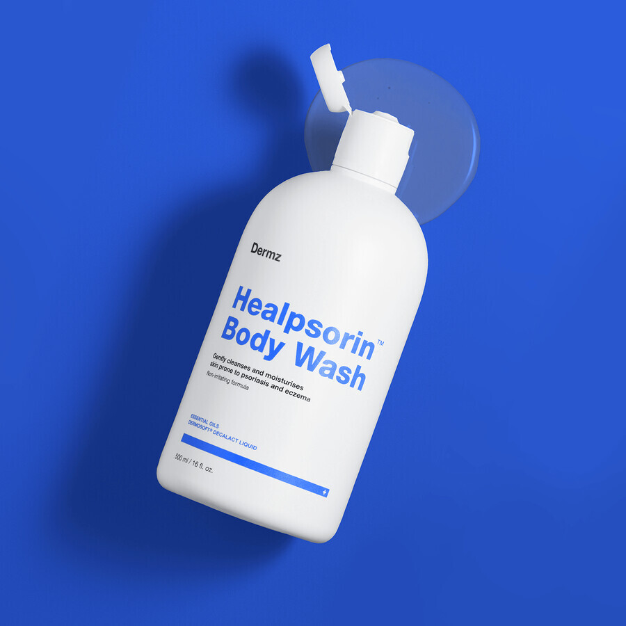 Healpsorin, body wash gel voor psoriatische huid, 500 ml