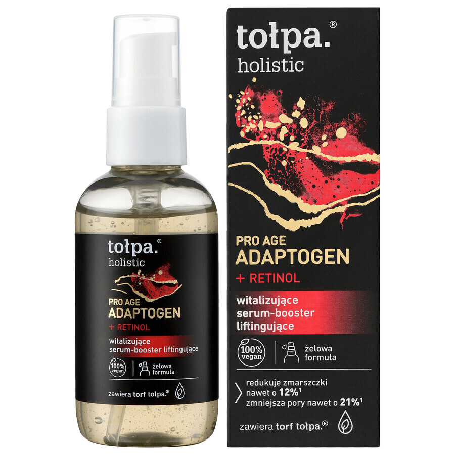 Tolpa Holistic Pro Age, ser de ridicare vitalizant, adaptogen + retinol, 75 ml