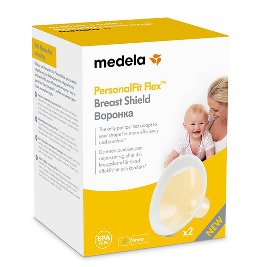 Medela PersonalFit Flex, funnel, size M 24 mm, 2 pieces