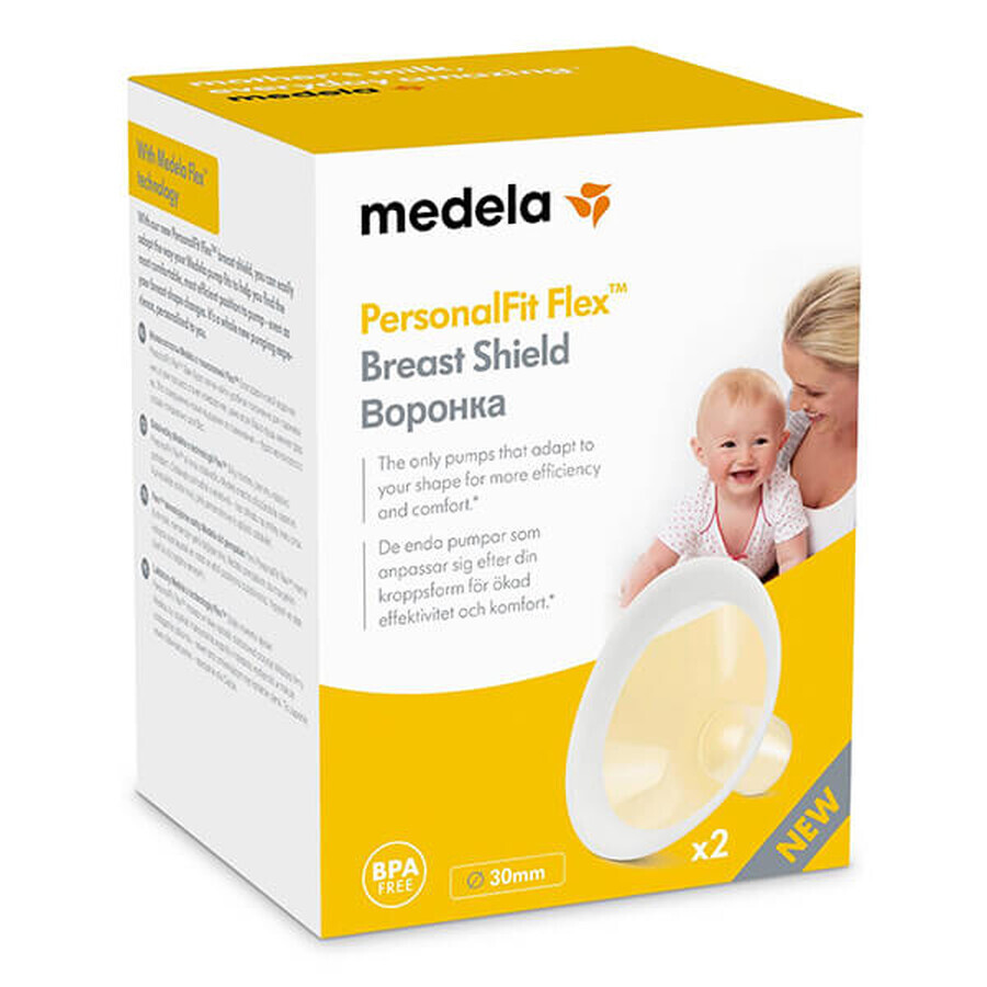 Medela PersonalFit Flex, Trichter, Größe XL 30 mm, 2 Stück