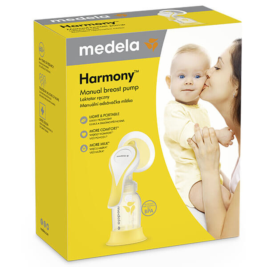 Medela Harmony Flex, handmatige borstkolf, tweefasig