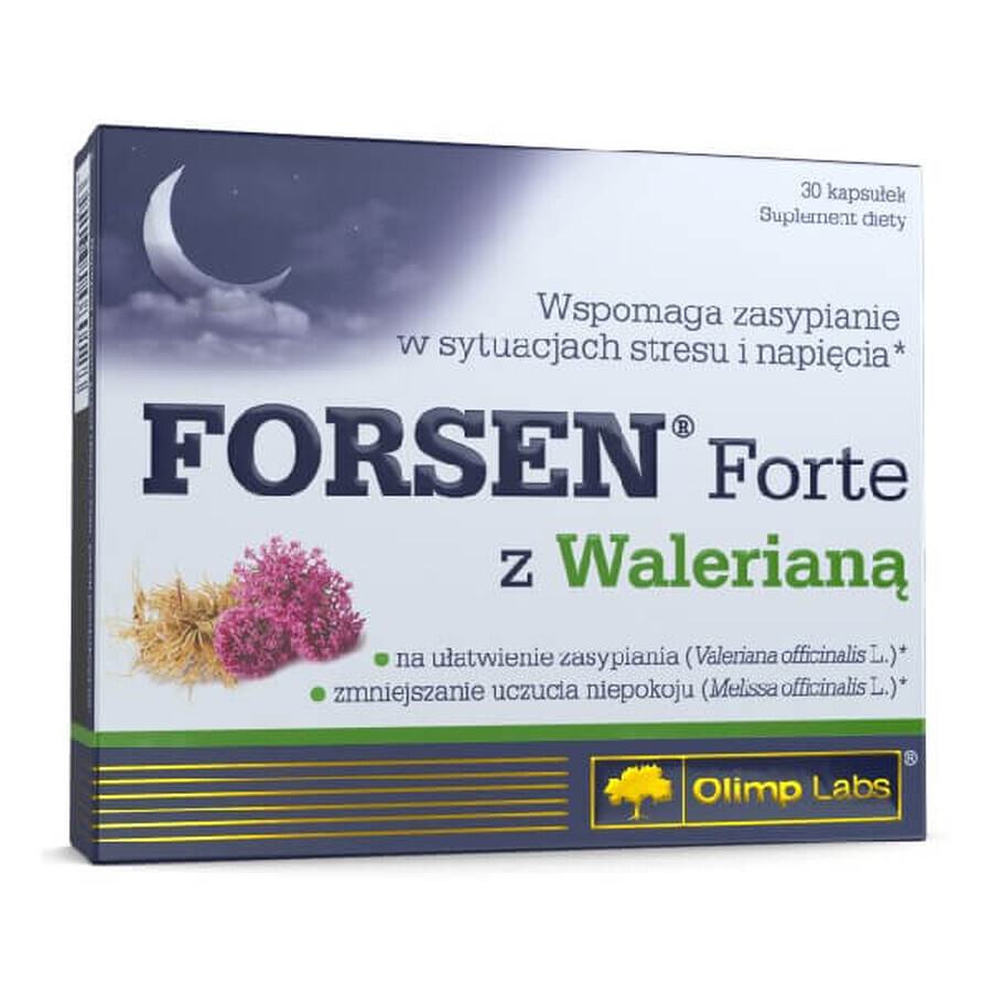 Olimp Forsen Forte con Valeriana, 30 capsule