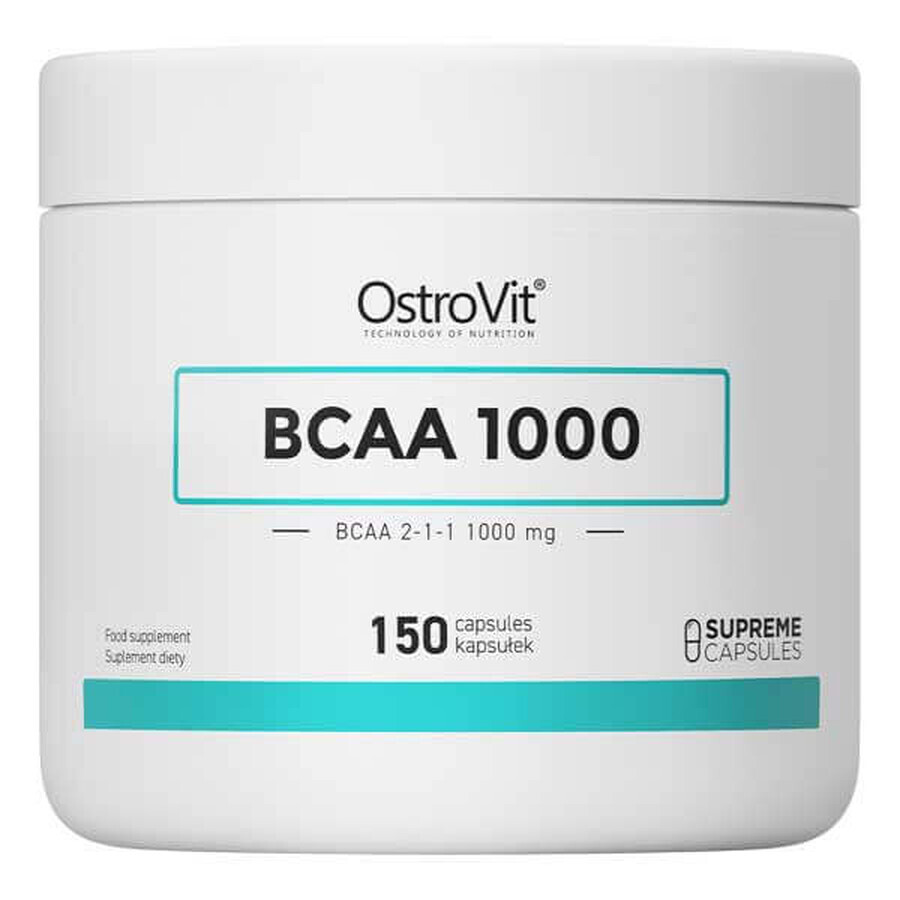 Ostrovit BCAA 1000, BCAA 2-1-1 1000 mg, 150 capsules